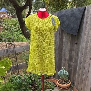 Yellow Lace Dress